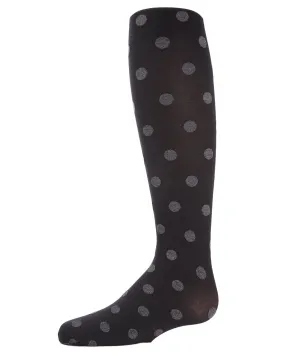 MeMoi Black Polka dot Girls tights Style MK-710