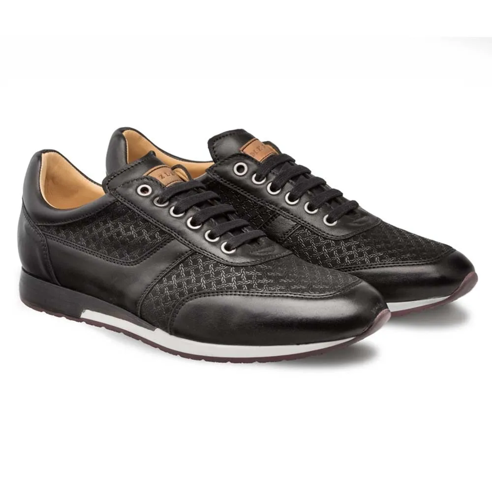 Mezlan Maxim in Black Dress Sneaker Men's Shoes