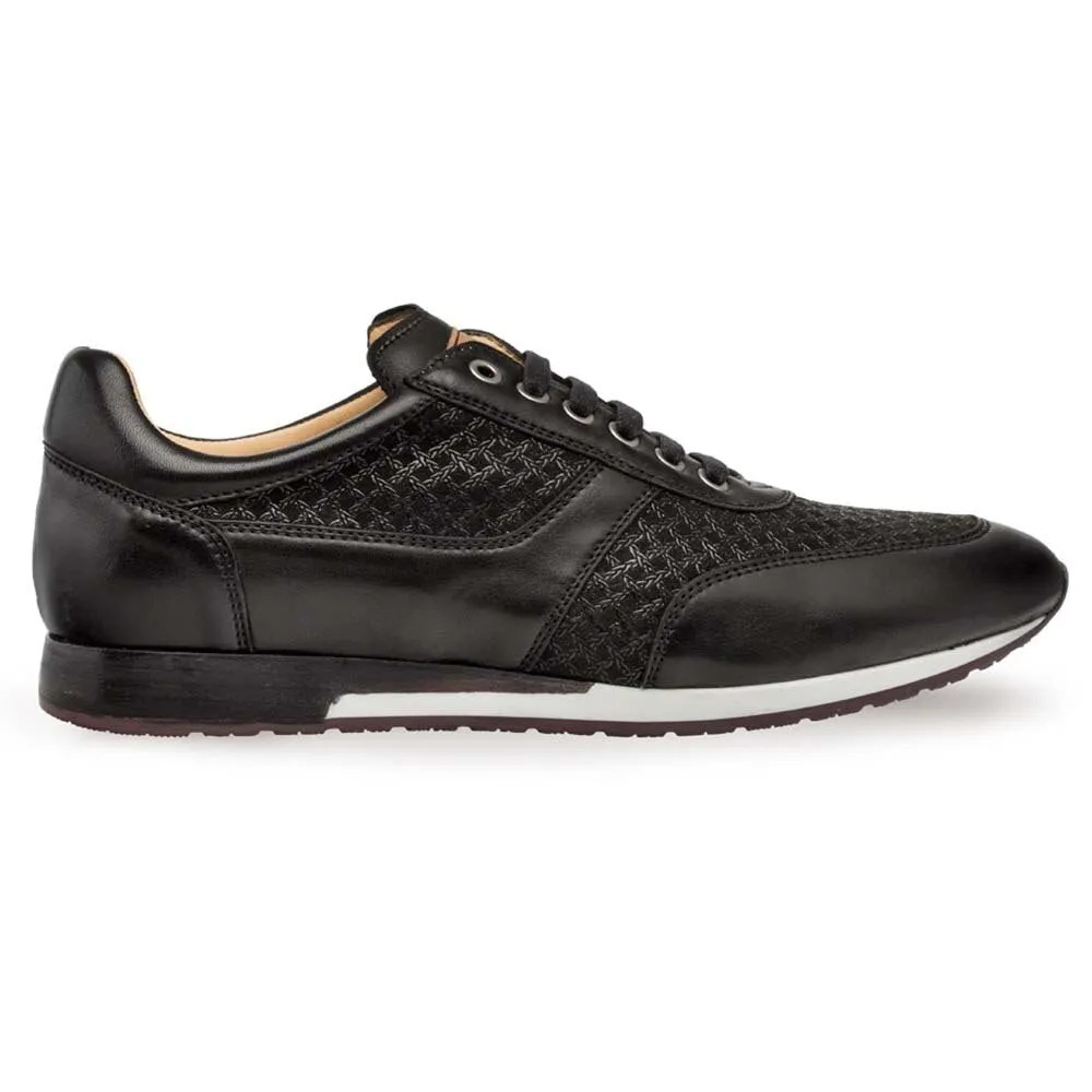 Mezlan Maxim in Black Dress Sneaker Men's Shoes