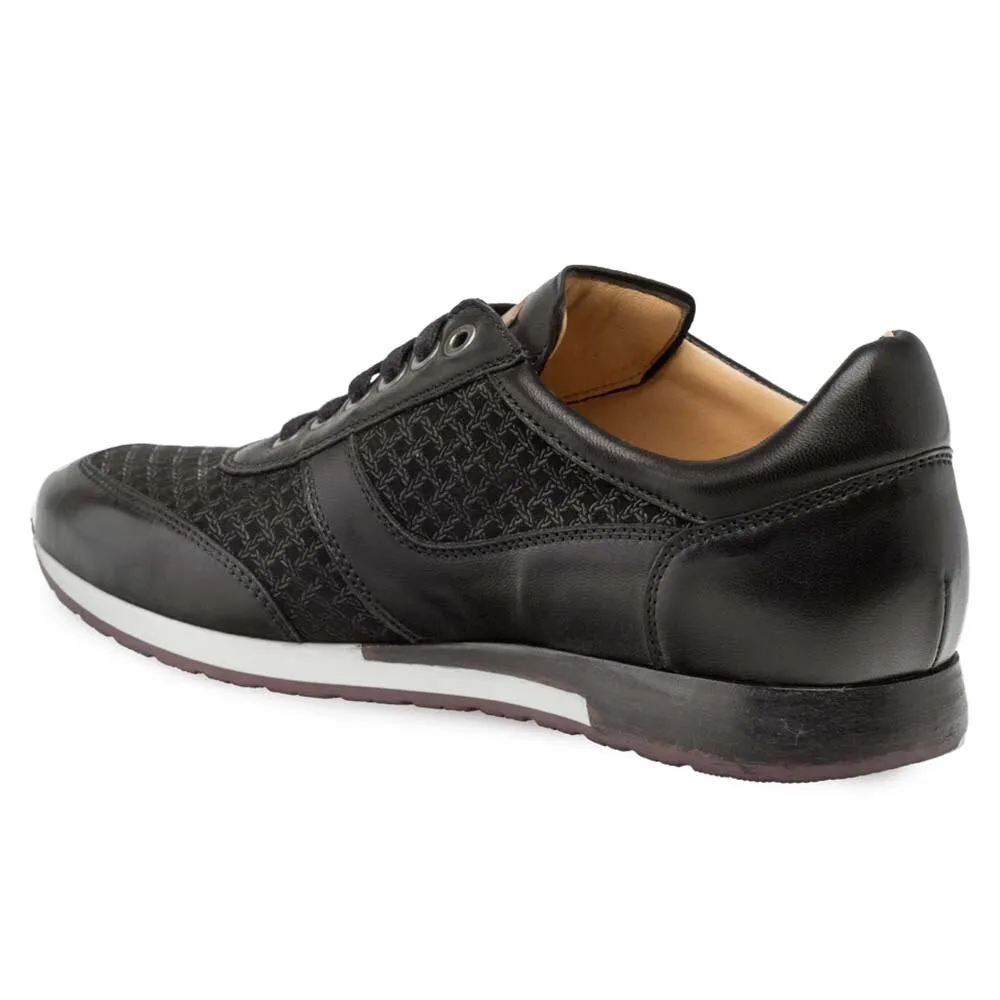 Mezlan Maxim in Black Dress Sneaker Men's Shoes