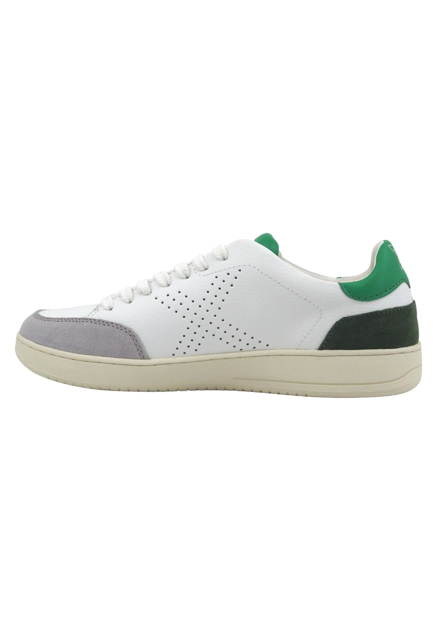 MUNICH X Court 05 Sneaker Uomo White Grey Green 8837005