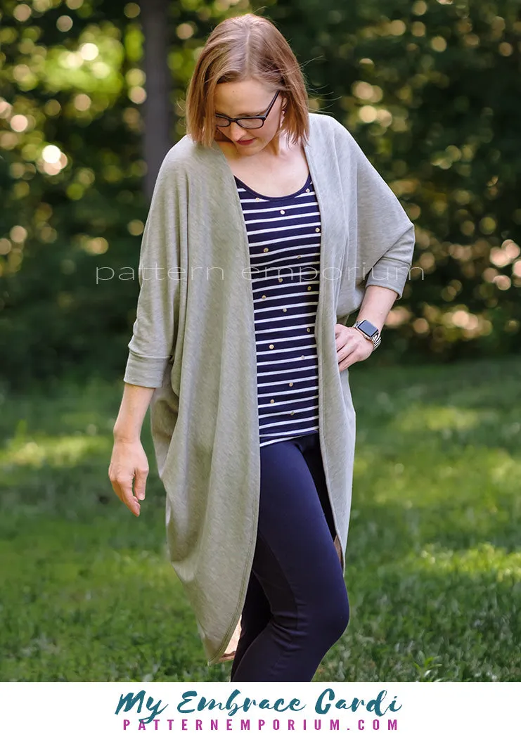 My Embrace | Women's Cocoon Cardi Sewing Pattern