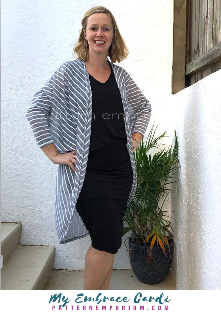 My Embrace | Women's Cocoon Cardi Sewing Pattern