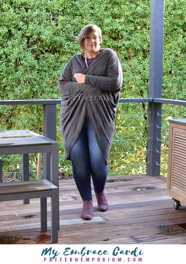 My Embrace | Women's Cocoon Cardi Sewing Pattern