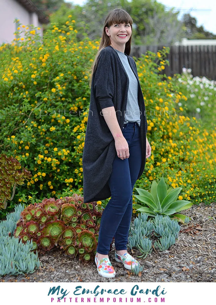 My Embrace | Women's Cocoon Cardi Sewing Pattern