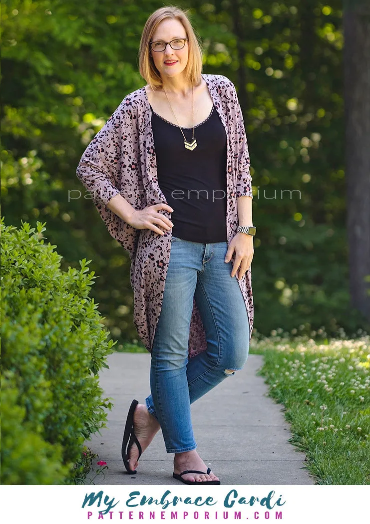 My Embrace | Women's Cocoon Cardi Sewing Pattern