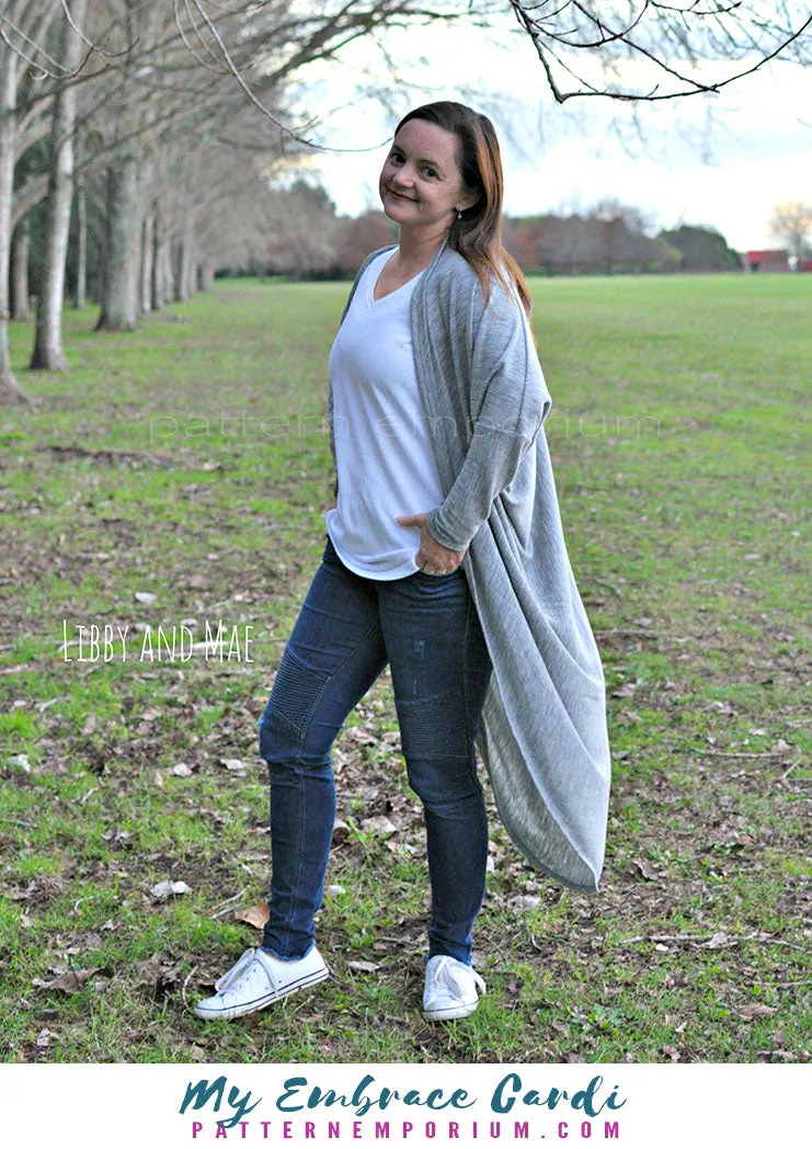 My Embrace | Women's Cocoon Cardi Sewing Pattern