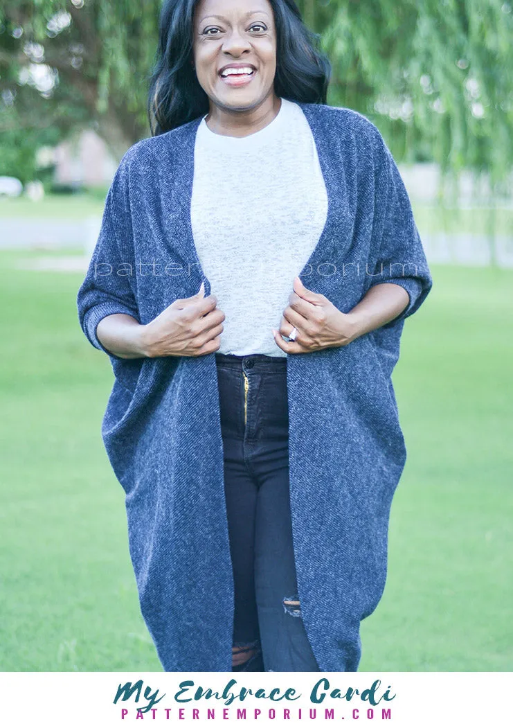 My Embrace | Women's Cocoon Cardi Sewing Pattern