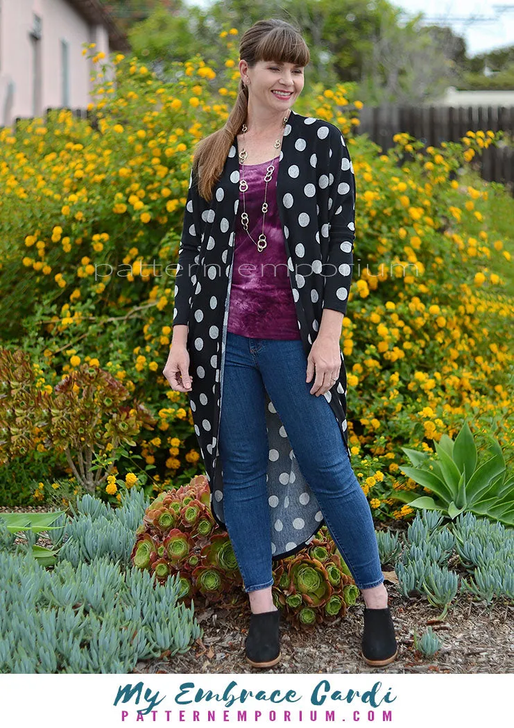 My Embrace | Women's Cocoon Cardi Sewing Pattern