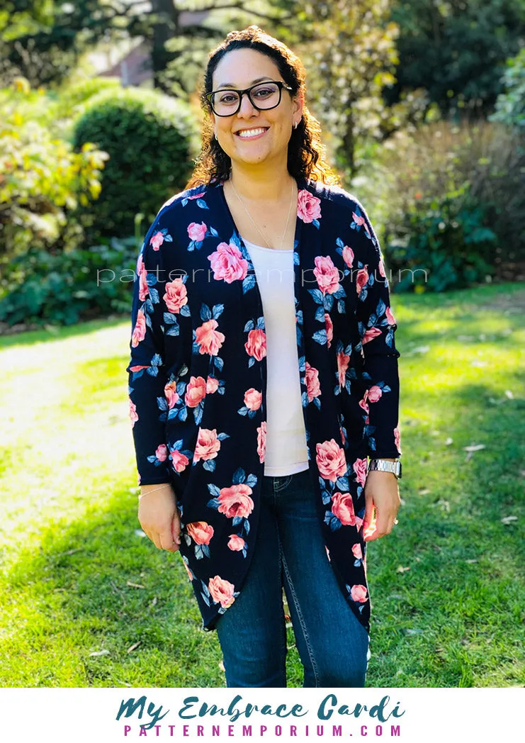 My Embrace | Women's Cocoon Cardi Sewing Pattern