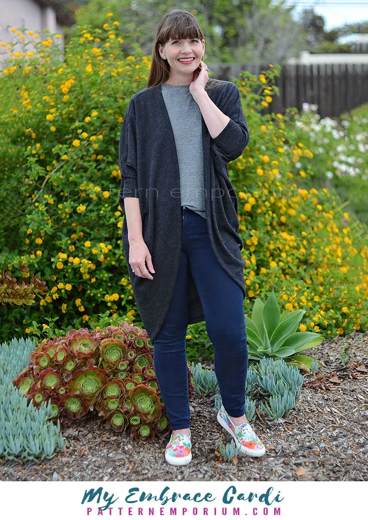 My Embrace | Women's Cocoon Cardi Sewing Pattern