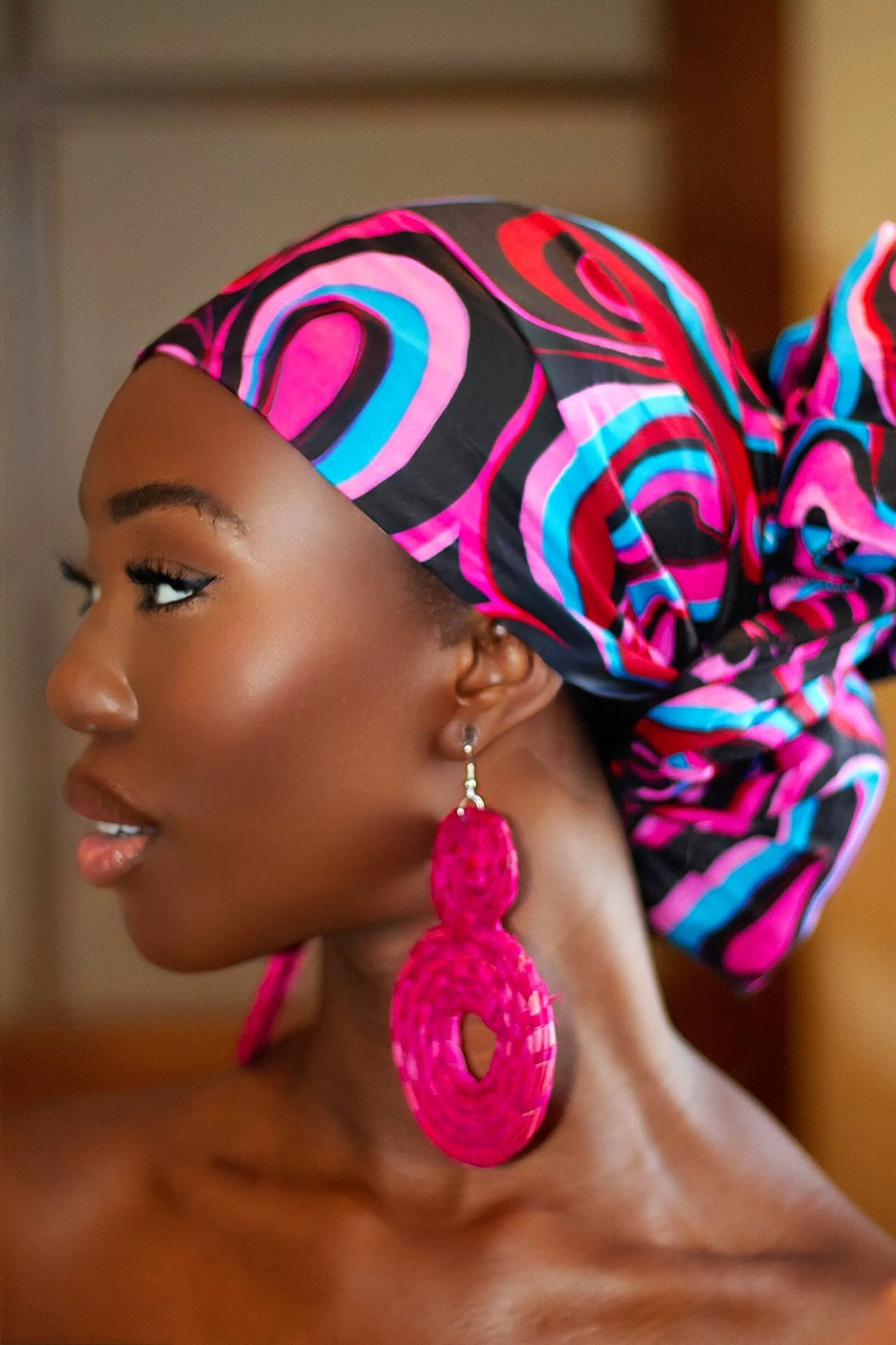 New in African Ankara Print Headwrap/Headtie - Ujunwa