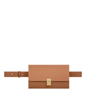 Numéro Sept Belt - Textured Duo Camel