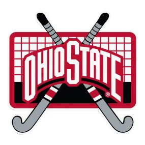 Ohio State Buckeyes Field Hockey Sticker