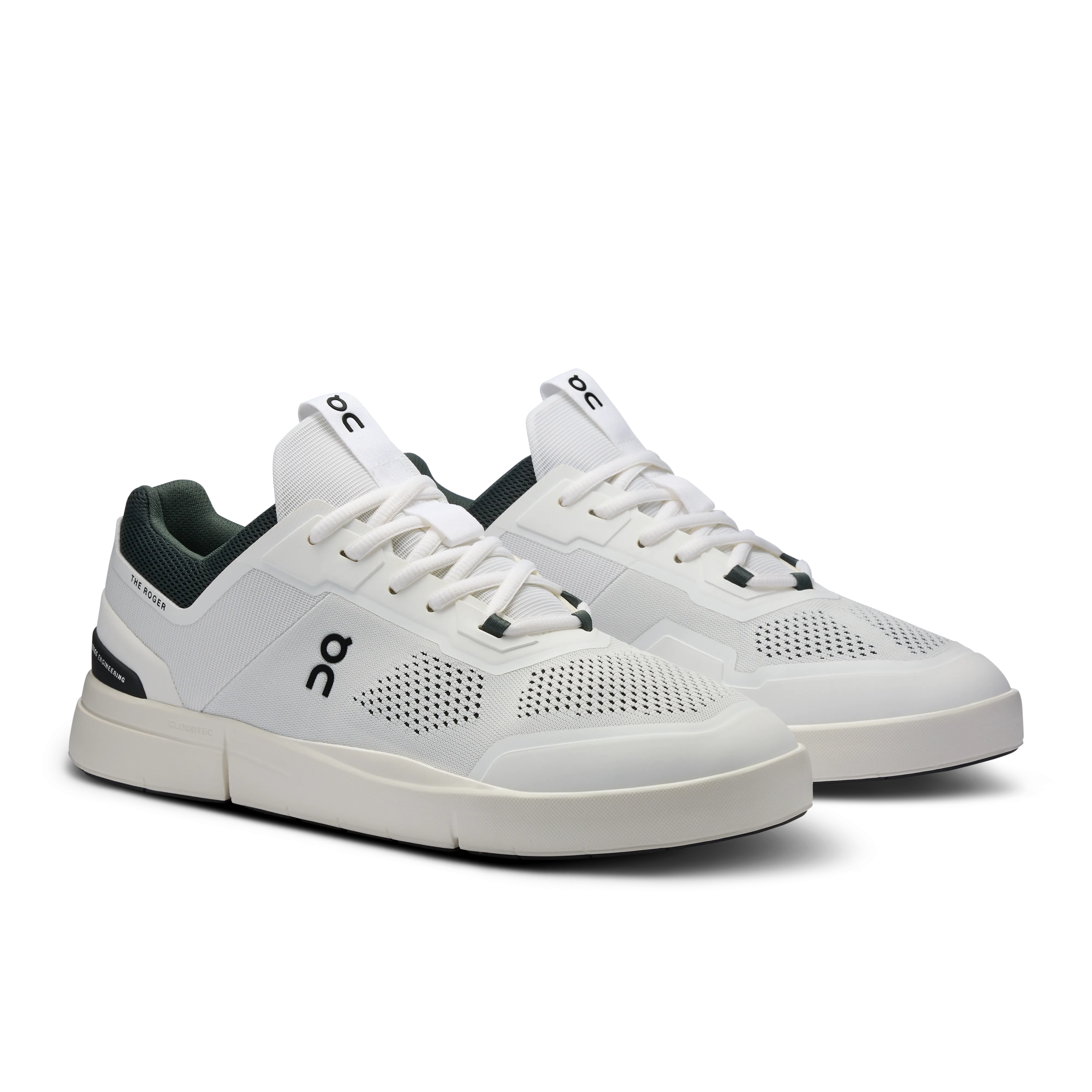 On Running Men's The Roger Spin Shoes - White / Jungle