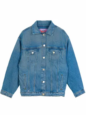 Oversized denim jacket