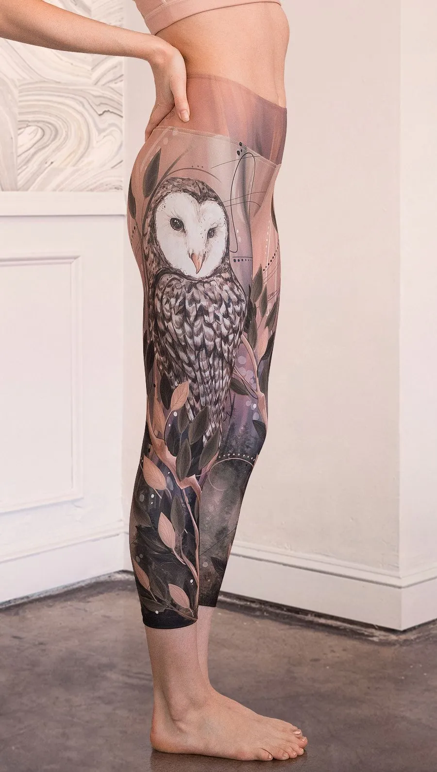 Owls 2.0 - Triathlon Capri Leggings