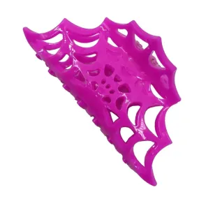 Pink Spiderweb Hair Claw Clip