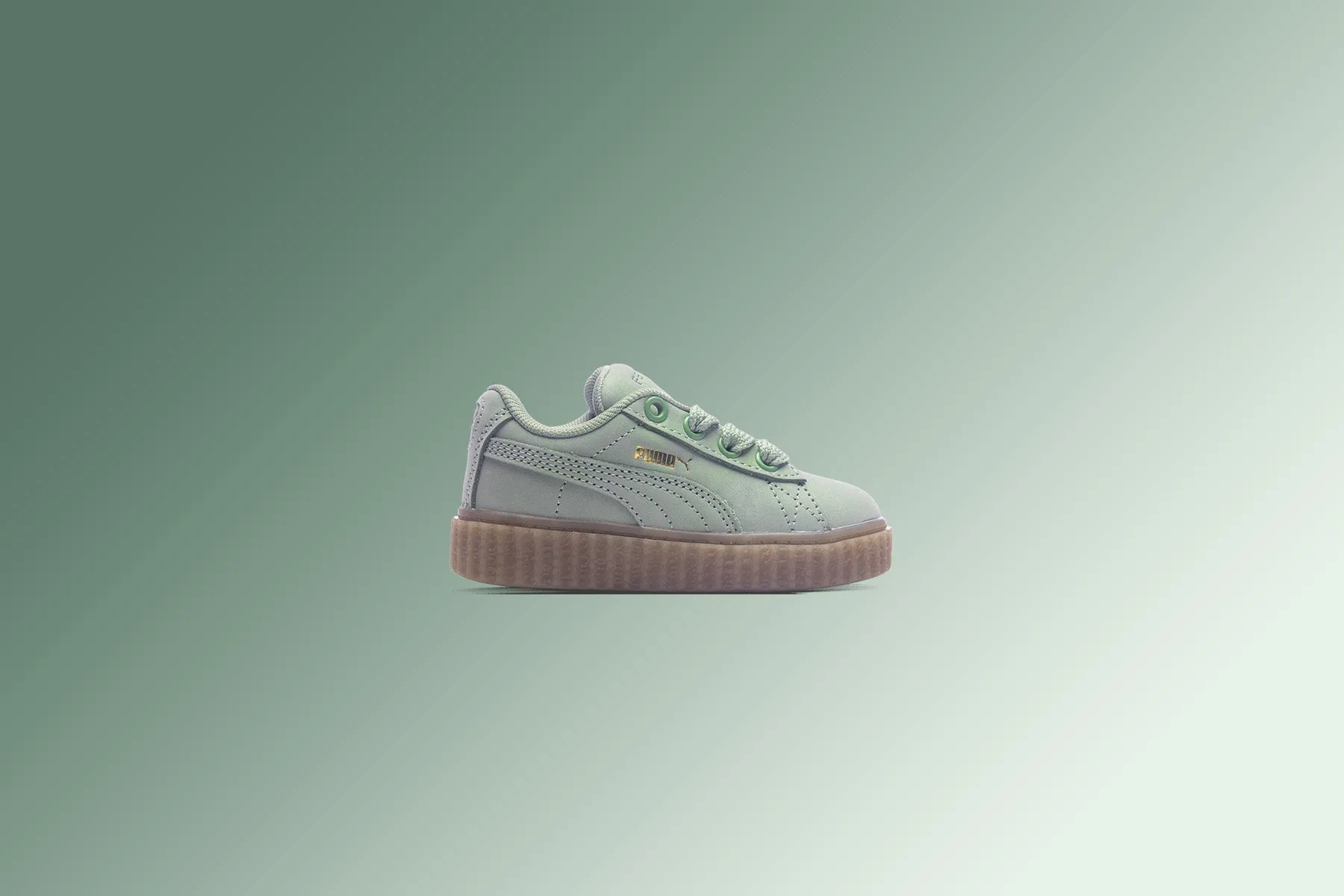 Puma x Fenty Creeper Phatty Nubuck (INF) - Green Fog