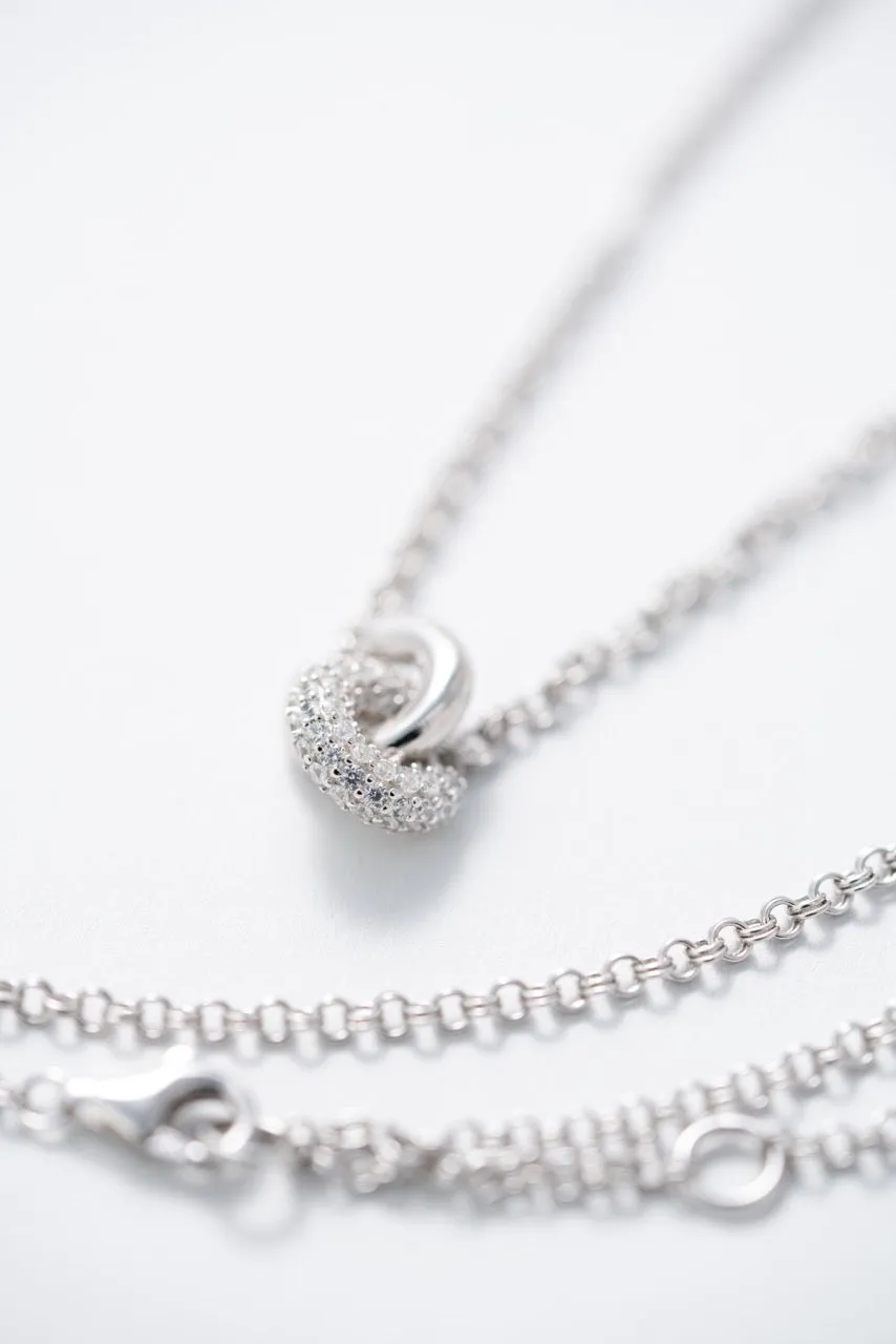 Pure Necklace Silver