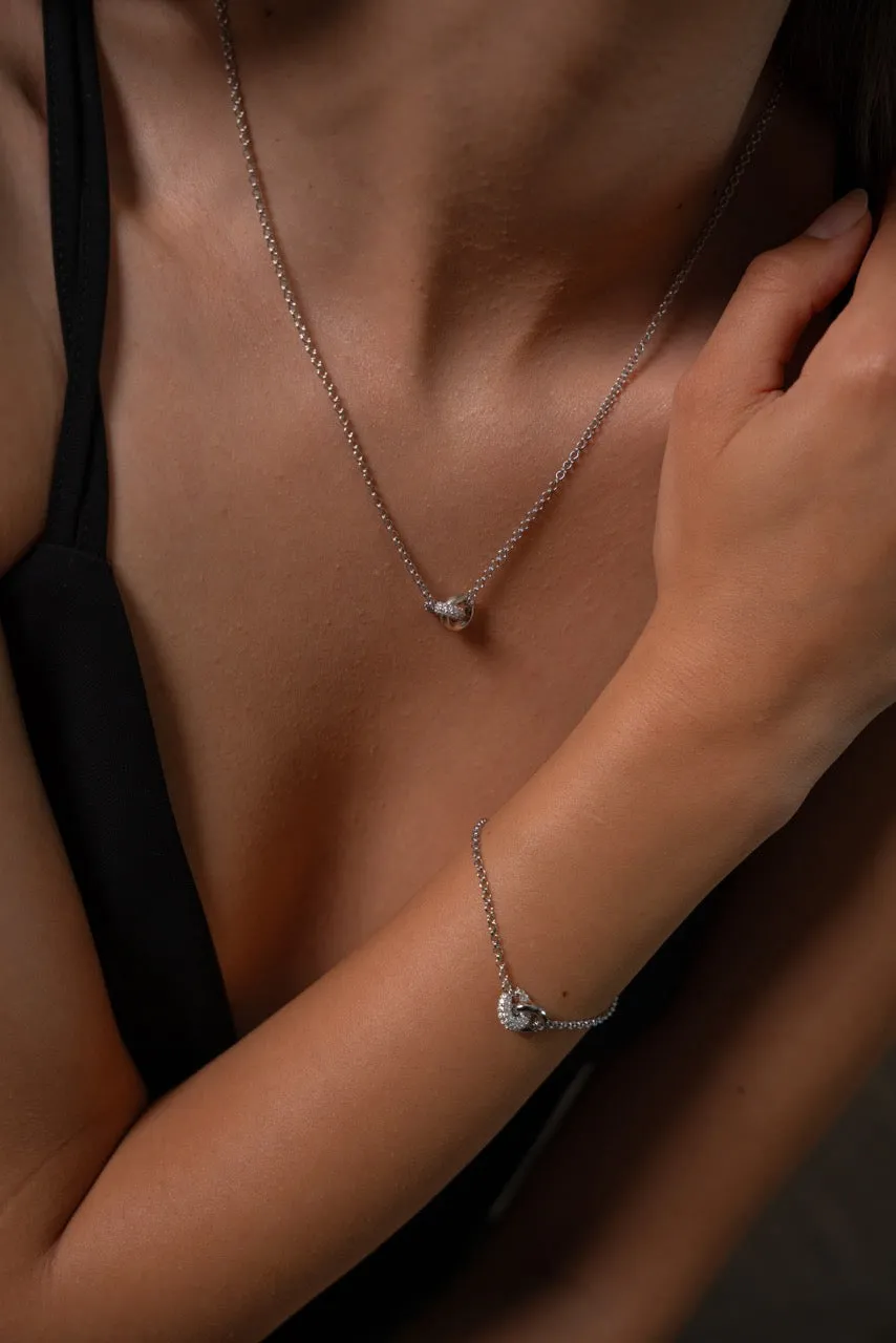 Pure Necklace Silver