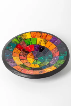 Rainbow Mosaic Bowl