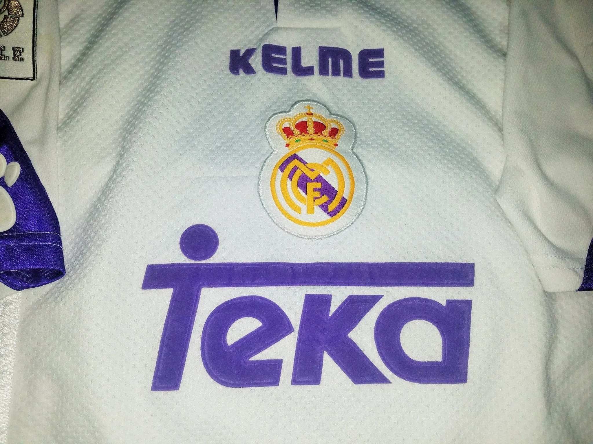 Raul Real Madrid Kelme 1997 1998 Jersey Camiseta Trikot Shirt M