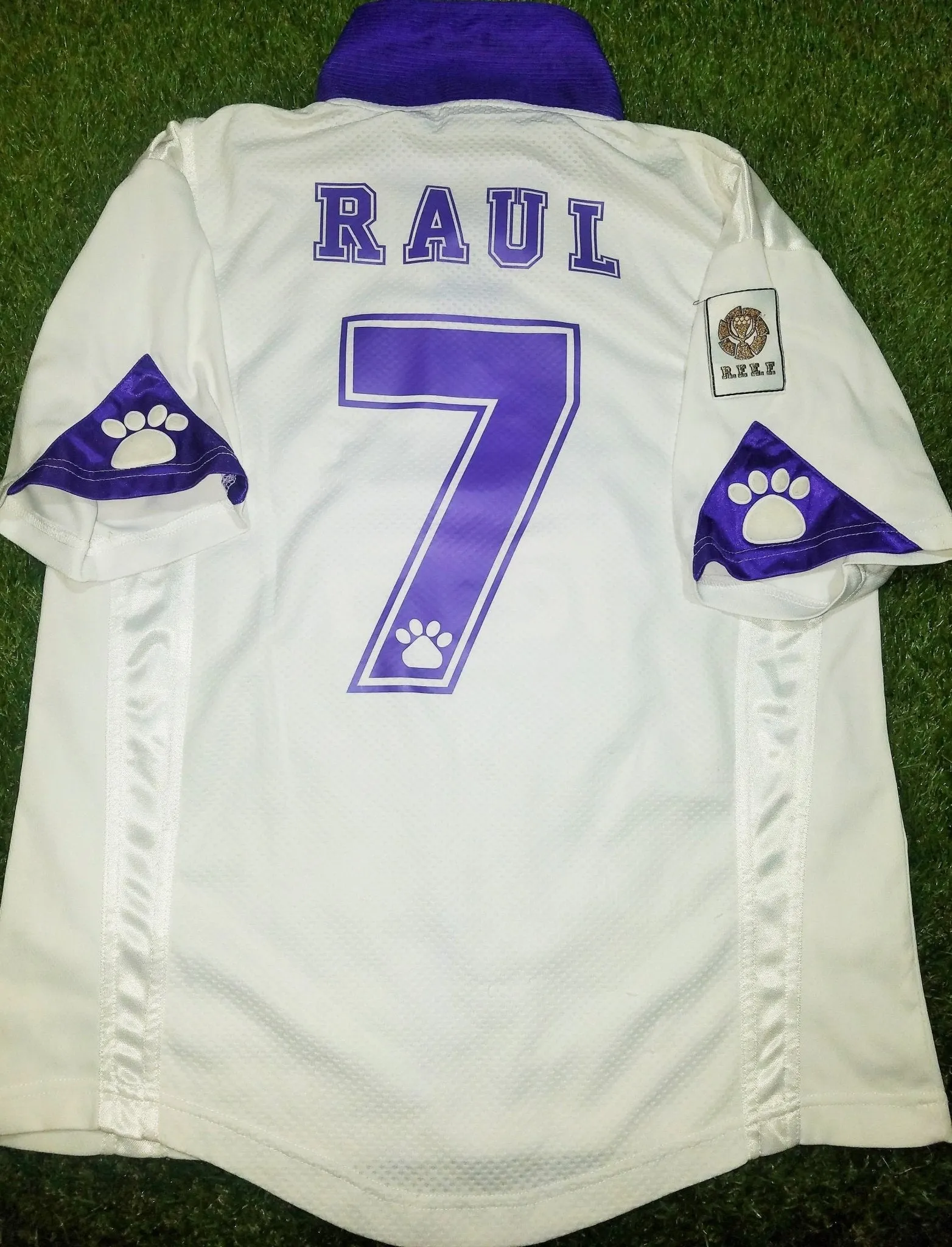 Raul Real Madrid Kelme 1997 1998 Jersey Camiseta Trikot Shirt M