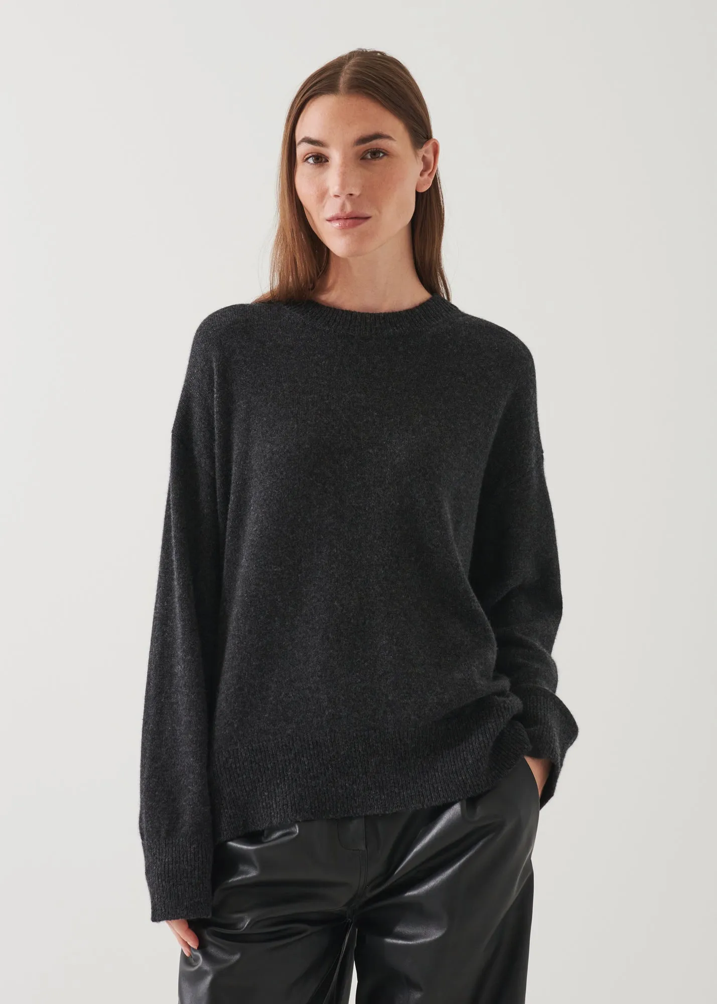 RELAXED CASHMERE CREWNECK