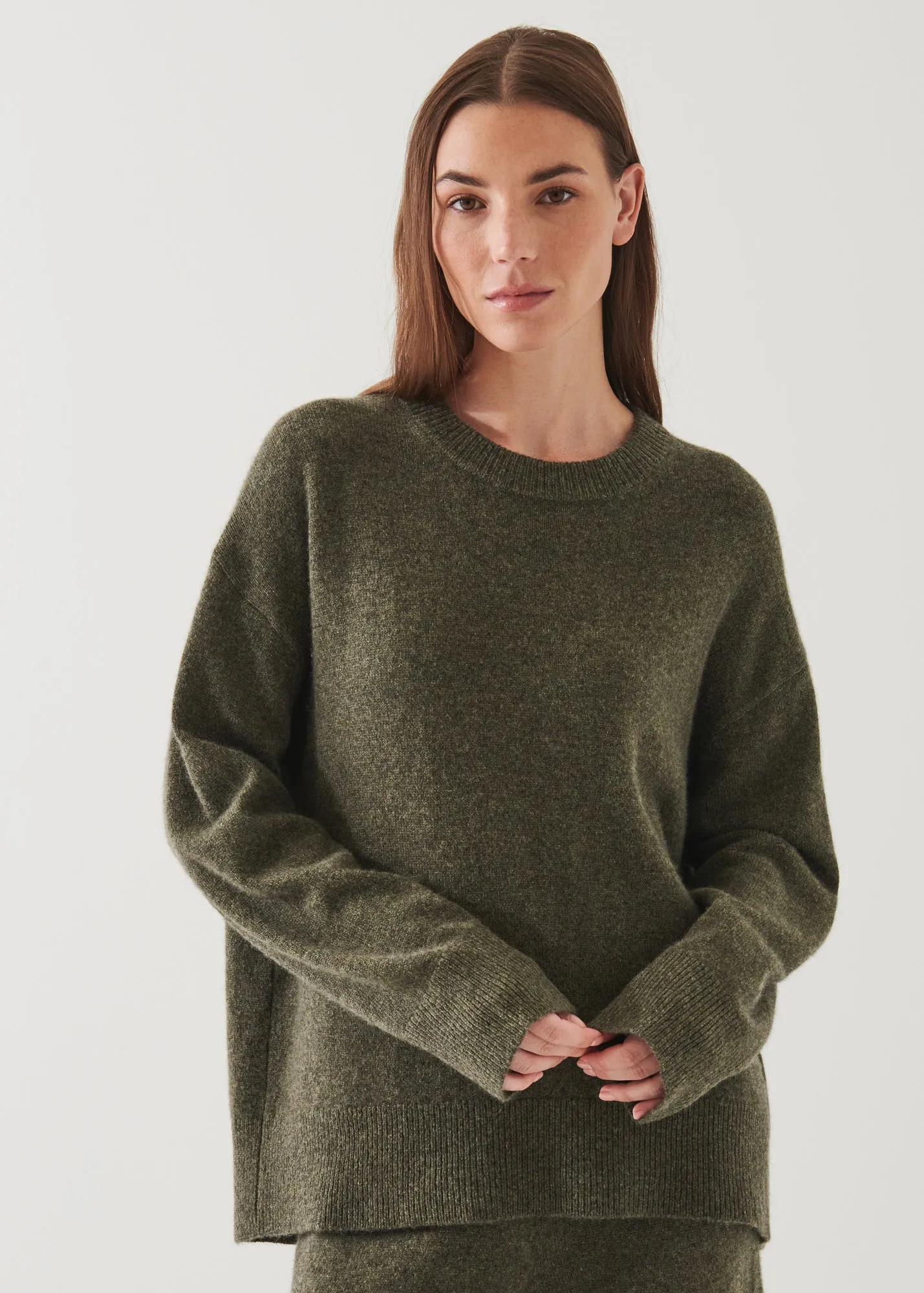 RELAXED CASHMERE CREWNECK