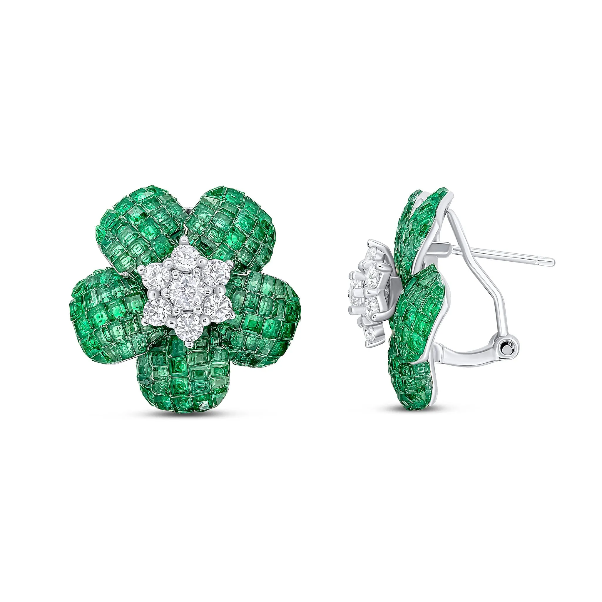 Rhoda Earrings (Emerald)