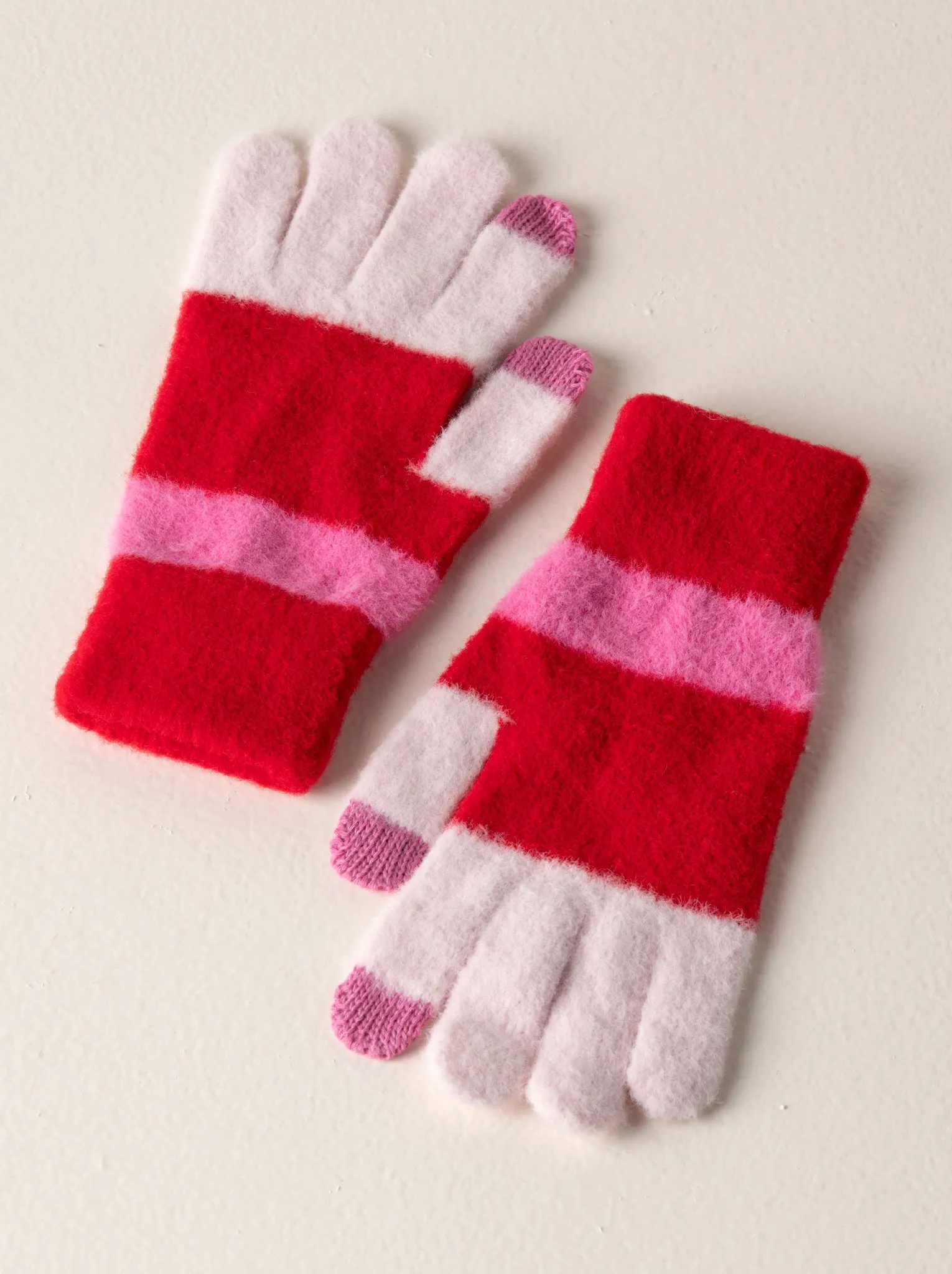 Shiraleah Hollis Touchscreen Gloves, Red