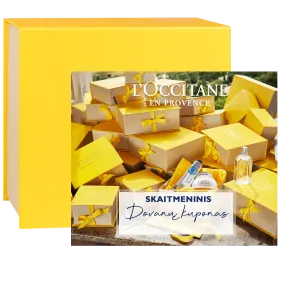 Skaitmenin L'Occitane dovan kortel 100 