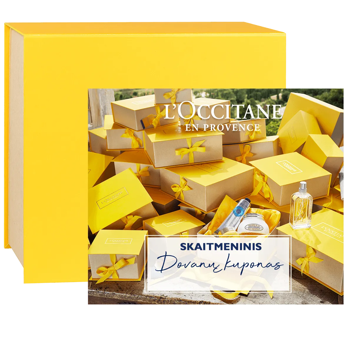 Skaitmenin L'Occitane dovan kortel 100 