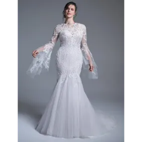 Sottero and Midgley Shane Detachable Bell Sleeves