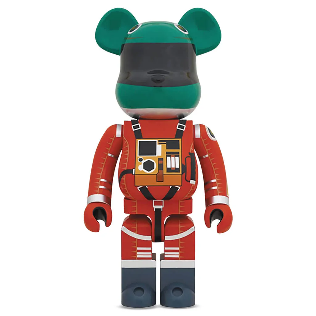 Space Suit Green Helmet & Orange Suit Ver. 1000% BE@RBRICK