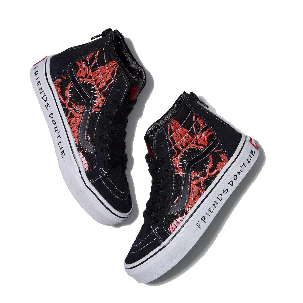   Stranger Things Kid's SK8-Hi Zip 'Friends Don't Lie'