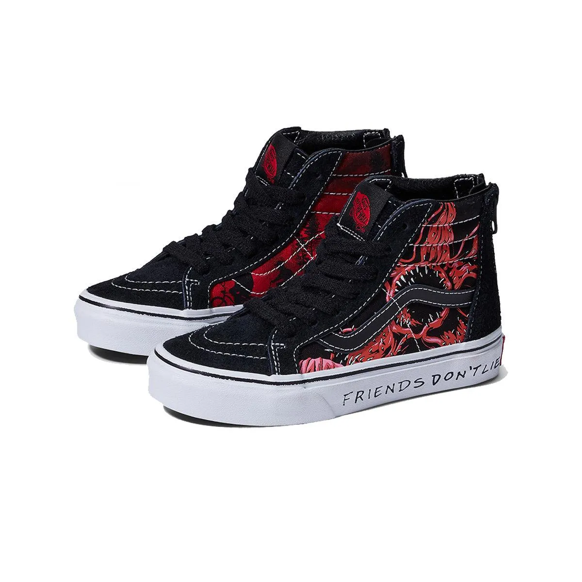   Stranger Things Kid's SK8-Hi Zip 'Friends Don't Lie'