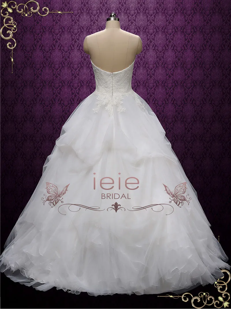 Strapless Ball Gown Wedding Dress ERINA