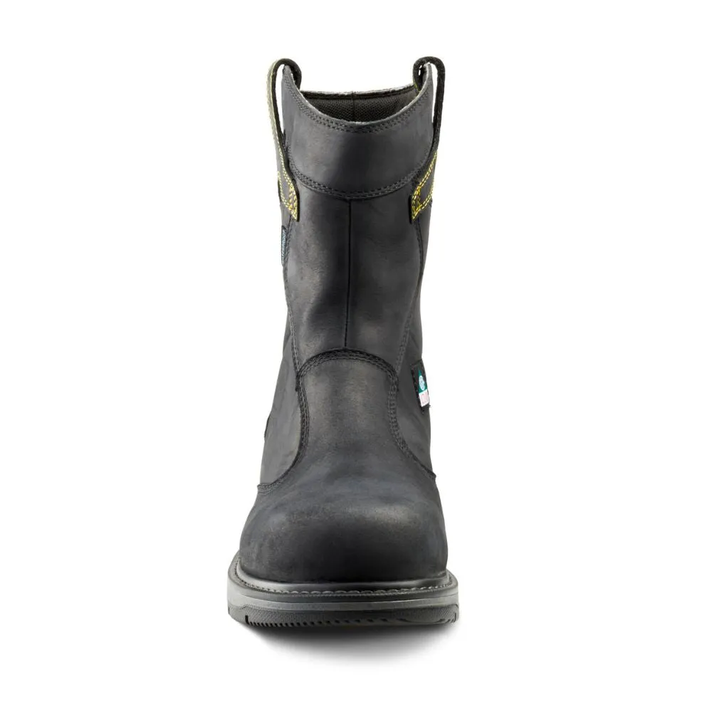 Terra Patton Waterproof Unisex 8" Alloy Toe CSA Pull-on Work Boot TR0A4TCBBLK