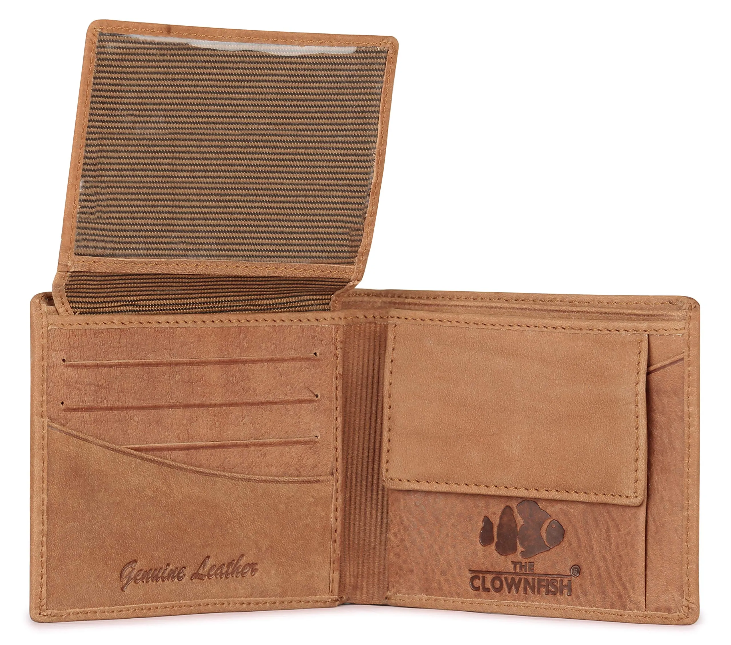 THE CLOWNFISH Brown Men's Wallet (TCFWGL-GTOBR6)