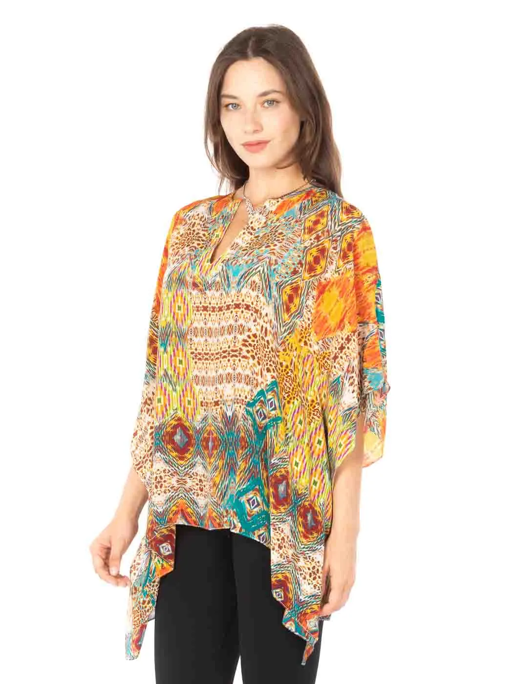 Tianello "Starry Night" Washable Silk "Ceravé" Kaftan