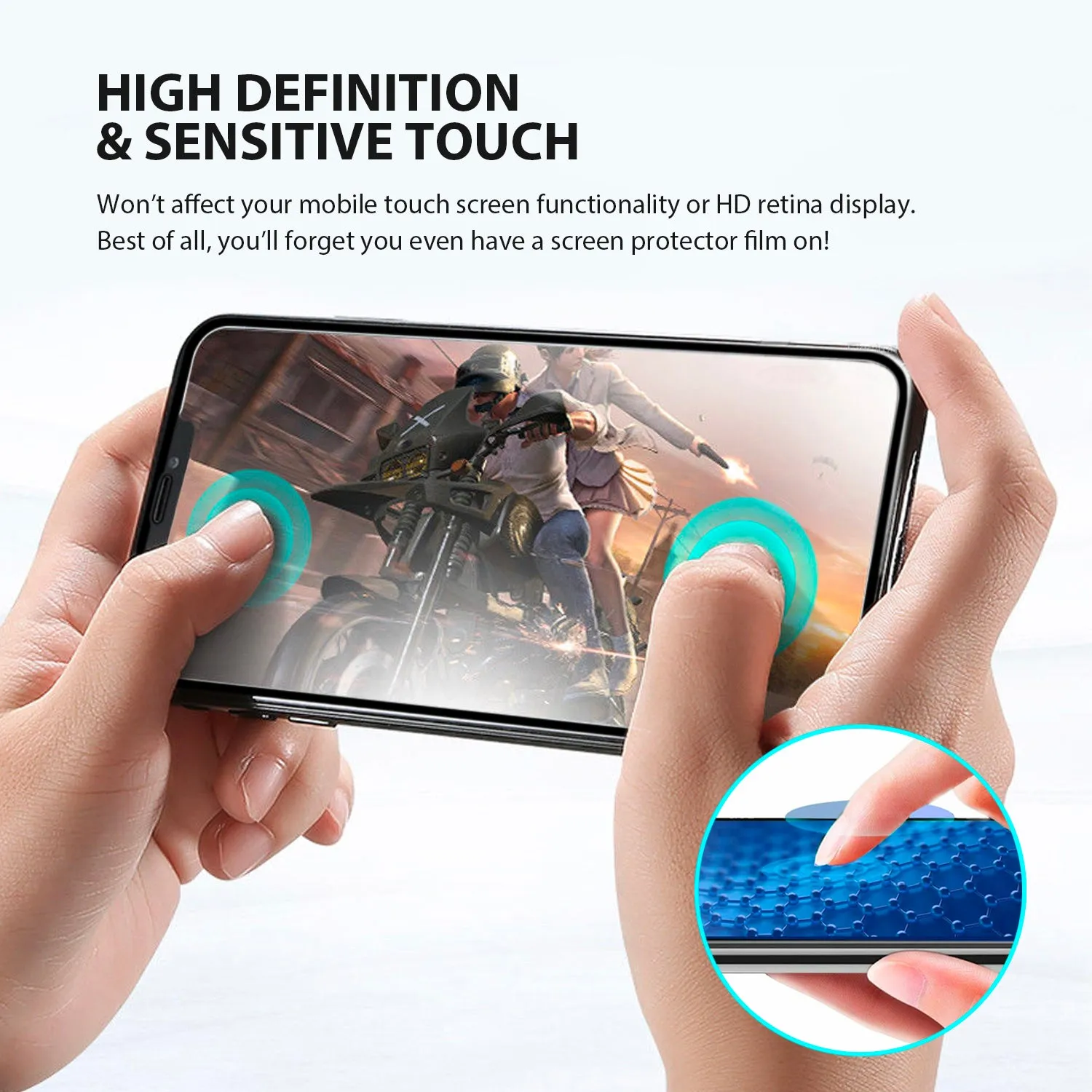 Tough On iPhone 11 Pro Screen Protector Tough Nano Xtreme Guard