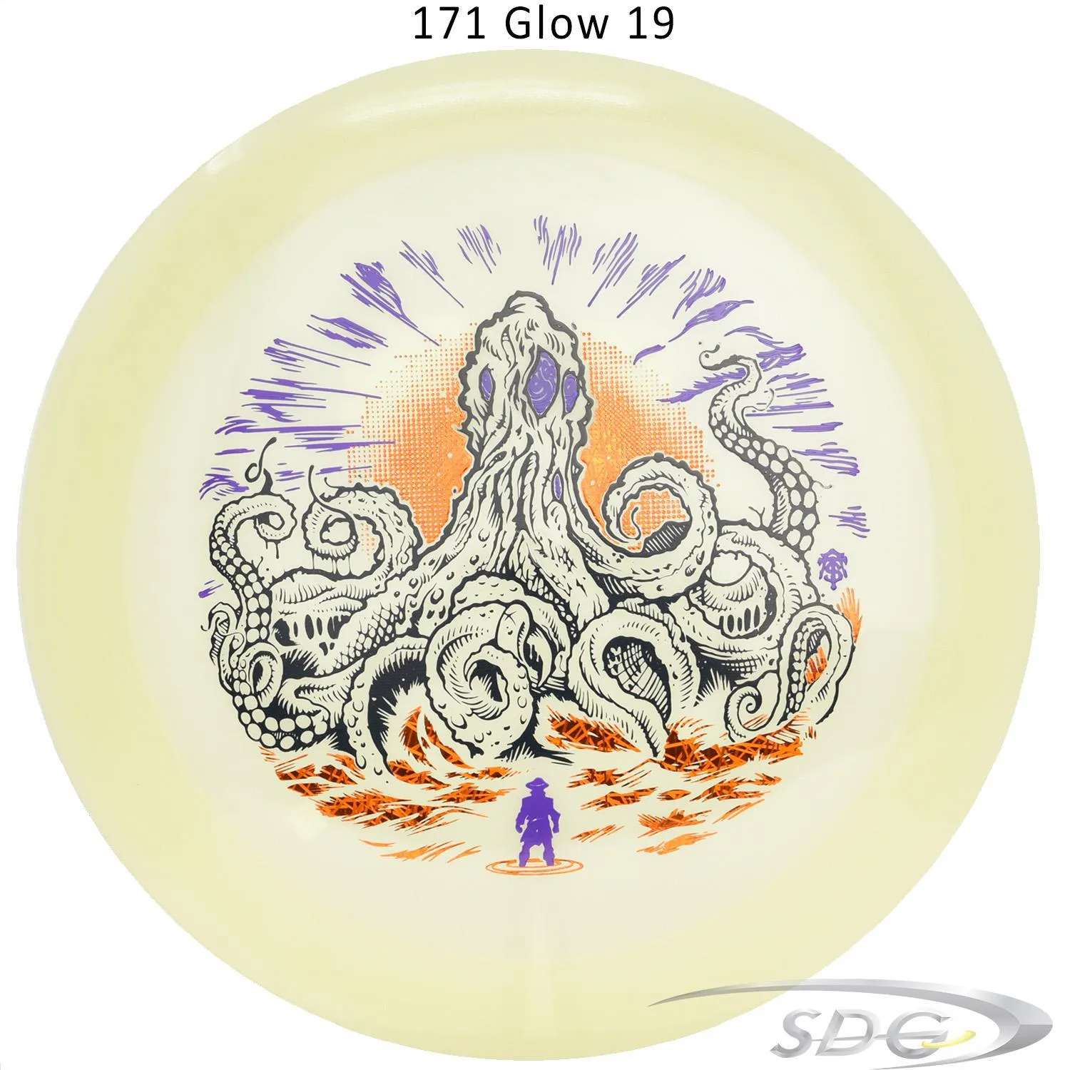 TSA Glow Synapse Kaiju Disc Golf Disc Golf Distance Driver