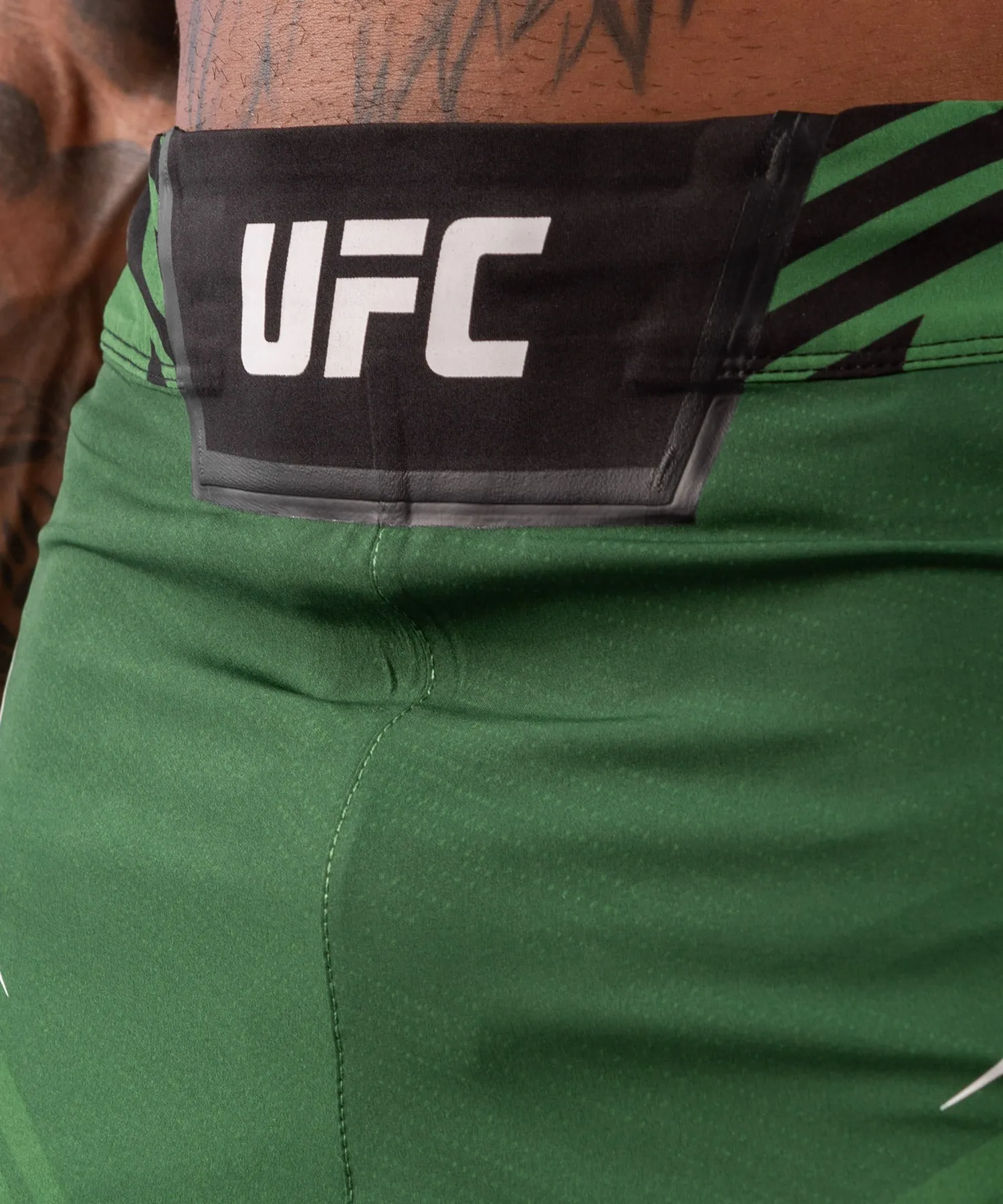 UFC Venum Authentic Fight Night Men's Shorts - Short Fit - Green