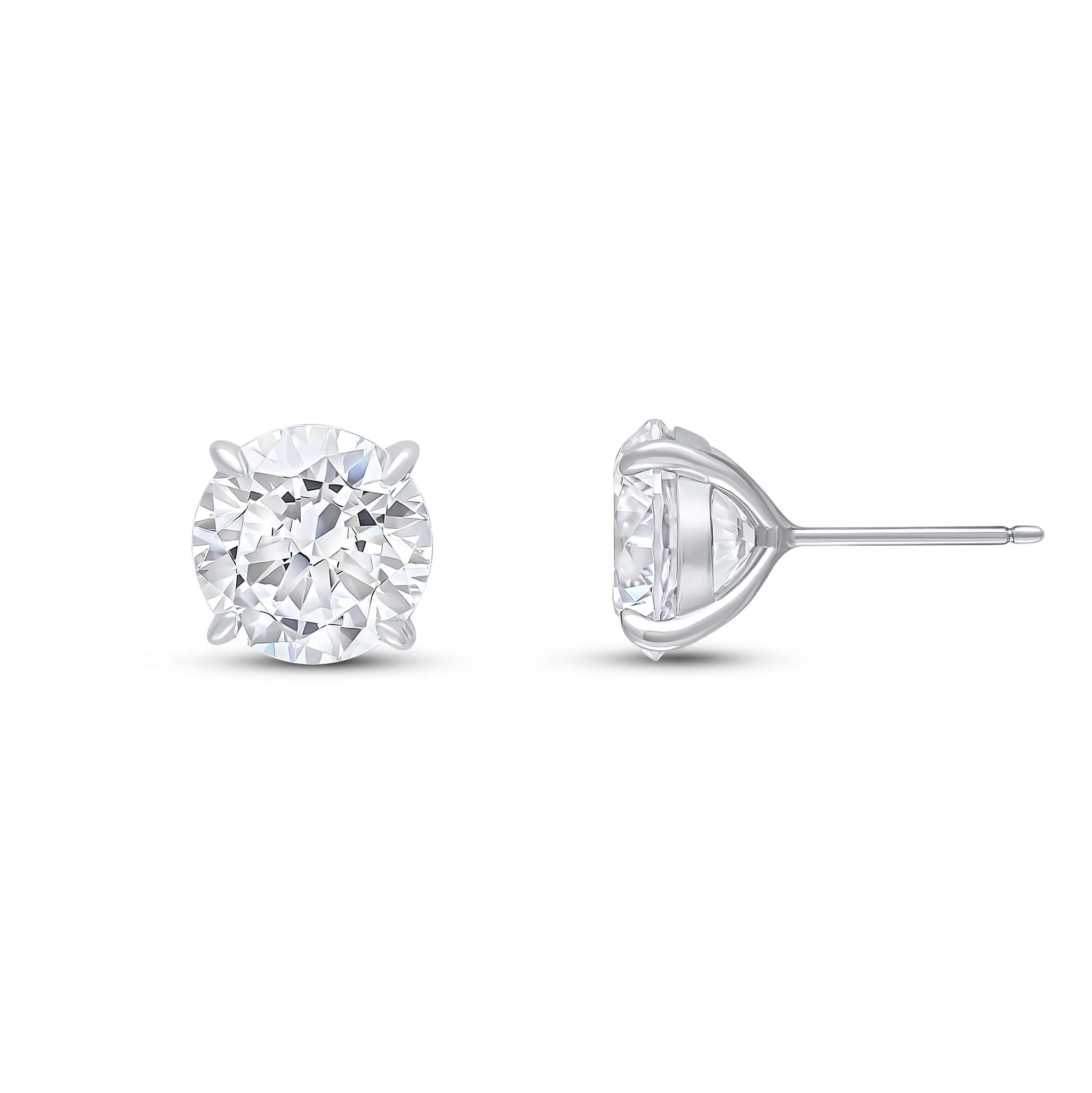 Vespertini Earrings (Rhodium)