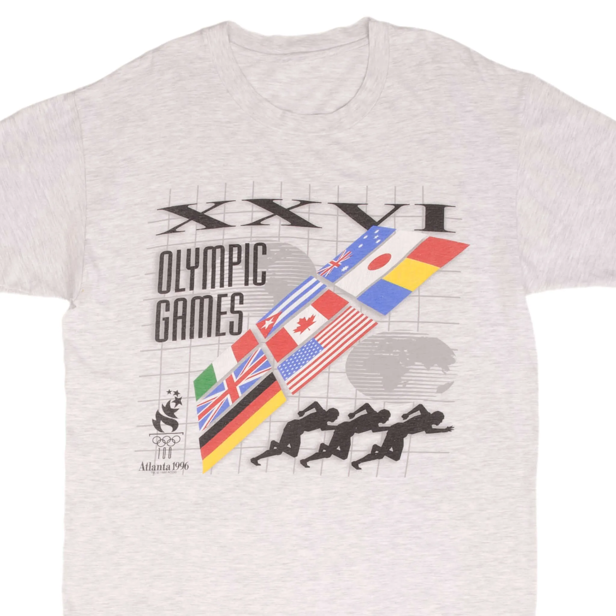 VINTAGE ATLANTA OLYMPIC GAMES XXVI 1996 TEE SHIRT SIZE LARGE