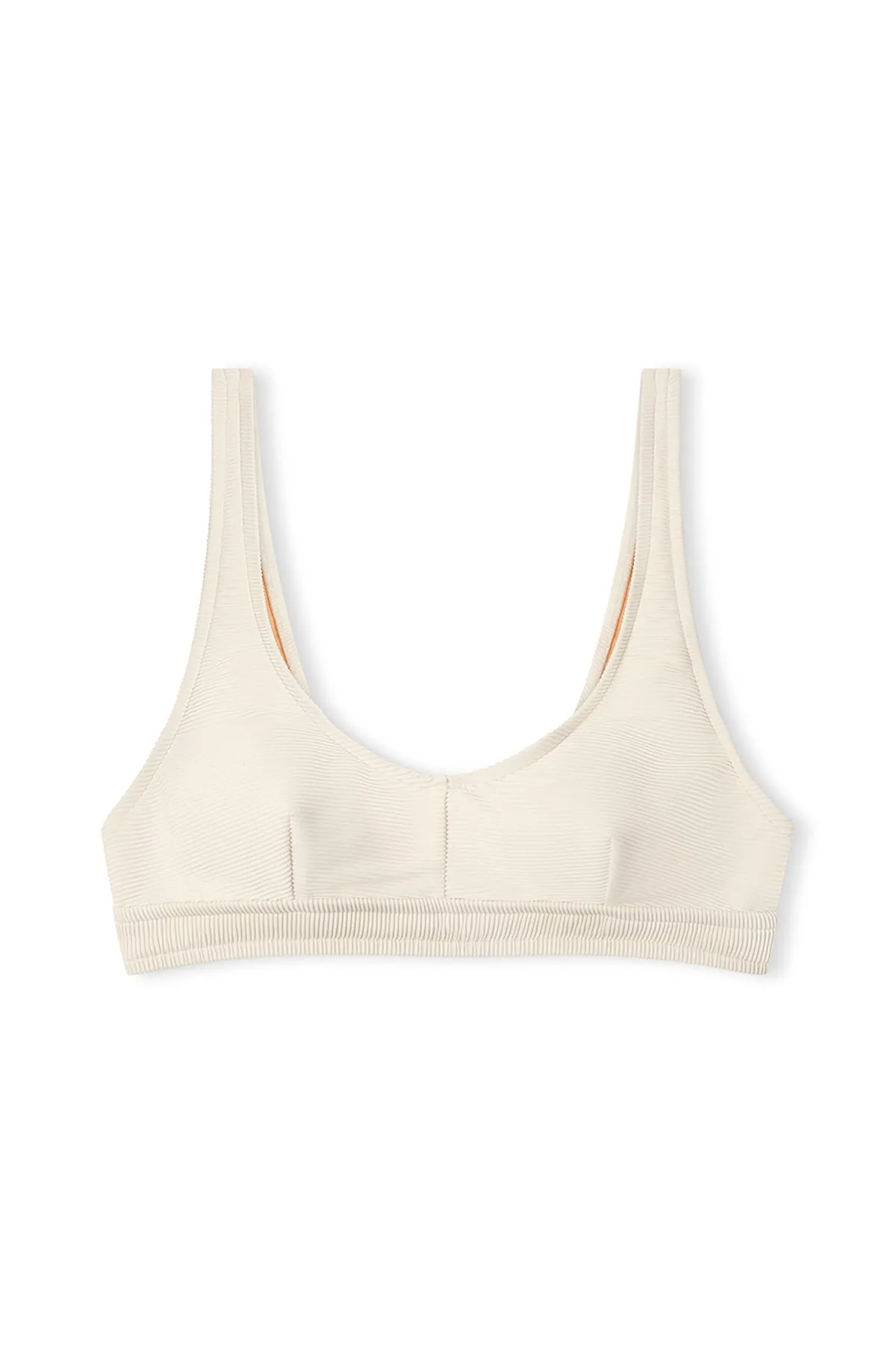 Waistband Bralette Top - Coconut