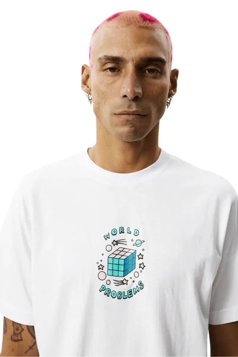 White World Problems Recycled Retro Fit Tee