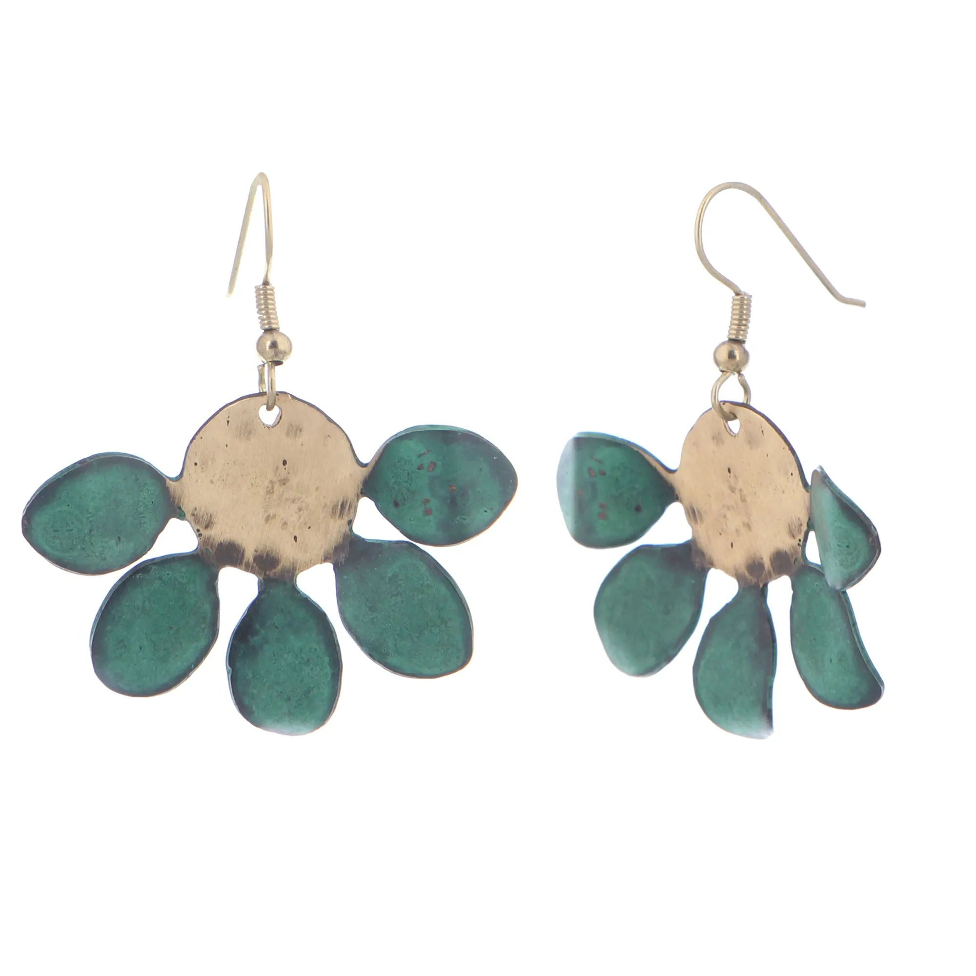 Yasmin earrings, green